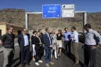 TUI se interesa por la próxima inauguración de la autopista de Mogán