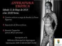 La Biblioteca de Arguineguín acoge un espectáculo de Cuentos Eróticos