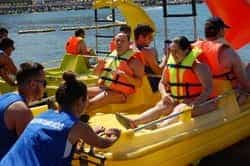 La playa de Puerto Rico acoge el 9º Encuentro de Actividades Acuáticas para personas con discapacidad