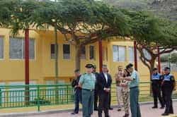 El alcalde de Mogán y la Delegada del Gobierno visitan las nuevas dependencias de la Guardia Civil en Puerto Rico LQ VisitaDependGuardiaCivilPtoRico16