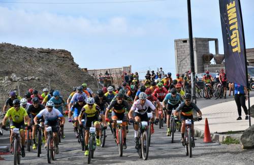 Martin Haugo y Lourdes Bethencourt, ganadores del Open Mountain Bike Arguineguín 2021
