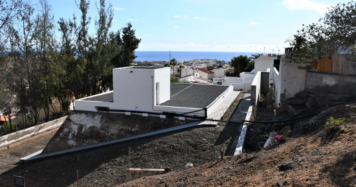 El Ayuntamiento de Mogán invirtió  400.000 euros en 2017 en rehabilitar depósitos de agua en el municipio