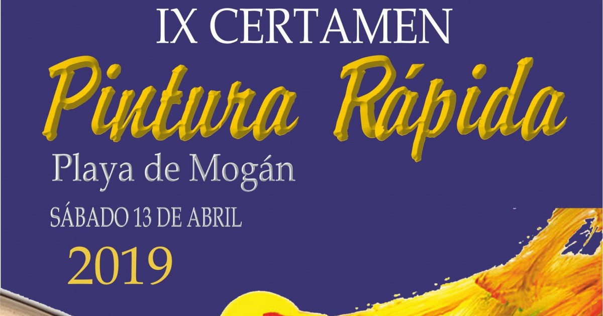 Playa de Mogán celebrará su IX Certamen de Pintura Rápida el 13 de abril