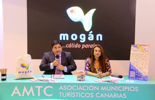 Mogán promociona sus proyectos de renovación de infraestructuras públicas en FITUR