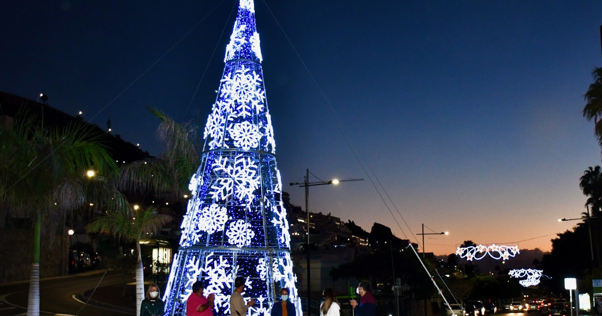 Mogán enciende sus luces de Navidad