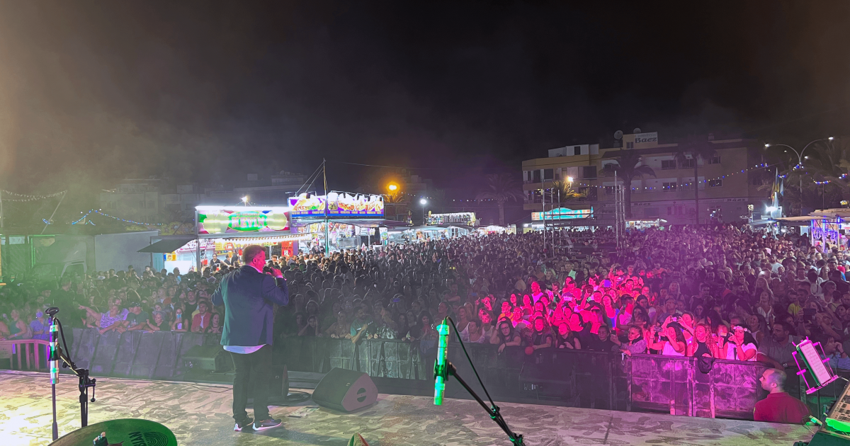 La música estelariza el regreso de las Fiestas del Carmen a Arguineguín