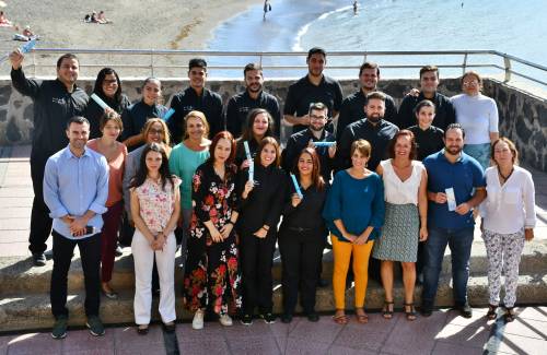 14 jóvenes desempleados finalizan su formación en restauración y hostelería con el apoyo del Ayuntamiento de Mogán