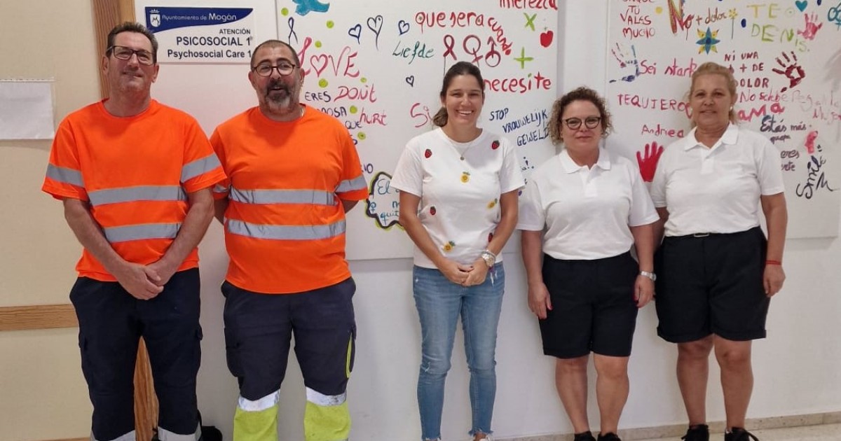 Mogán contrata personal de limpieza y jardinería con subvención del Cabildo