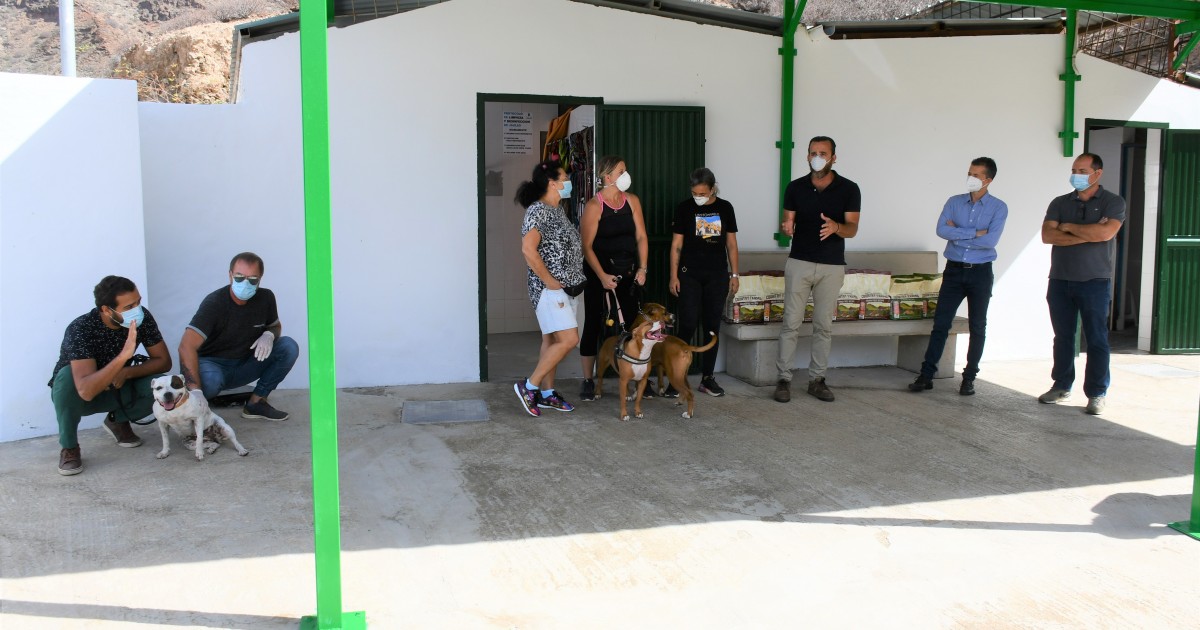 Todos los animales del albergue municipal de Mogán han sido adoptados durante el estado de alarma