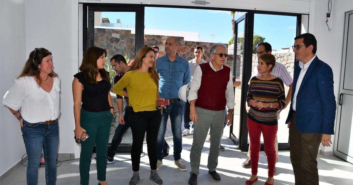 Onalia Bueno y Pablo Rodriguez inauguran la nueva recepción de la Zona Arqueológica de Cañada de los Gatos