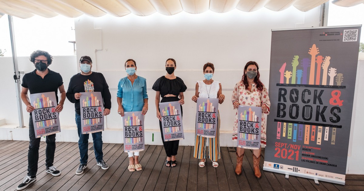 El 'Rock y Books Festival' crece en su tercera edición y llega a Mogán el 1 y 2 de octubre