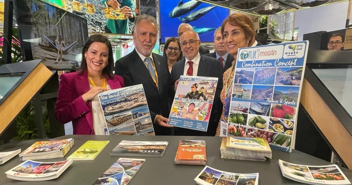 Mogán se exhibe en la  World Travel Market de Londres