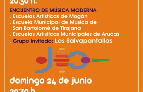 Playa de Mogán acogerá la muestra de las Escuelas Artísticas Municipales con la actuación de Los Salvapantallas