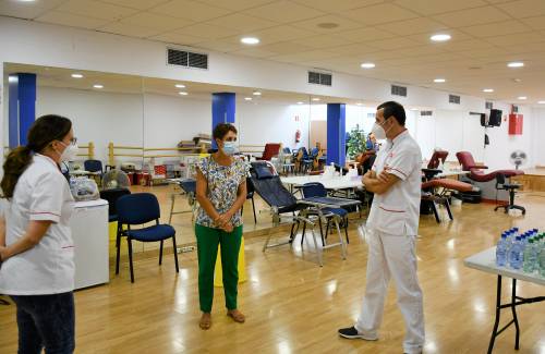 El ICHH y el Ayuntamiento habilitan una sala temporal de donación de sangre en Arguineguín