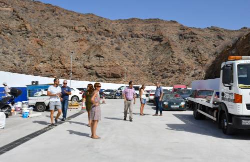 Mogán estrena depósito municipal para vehículos fuera de uso