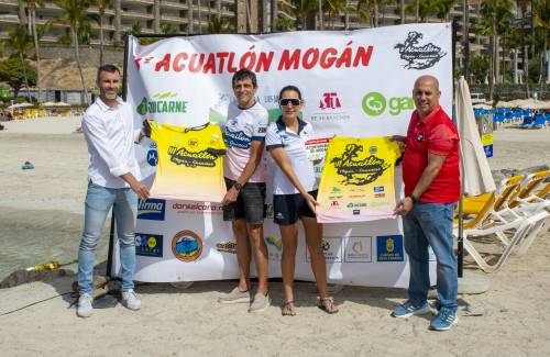 El Acuatlón Mogán celebra su tercera edición con 200 inscritos