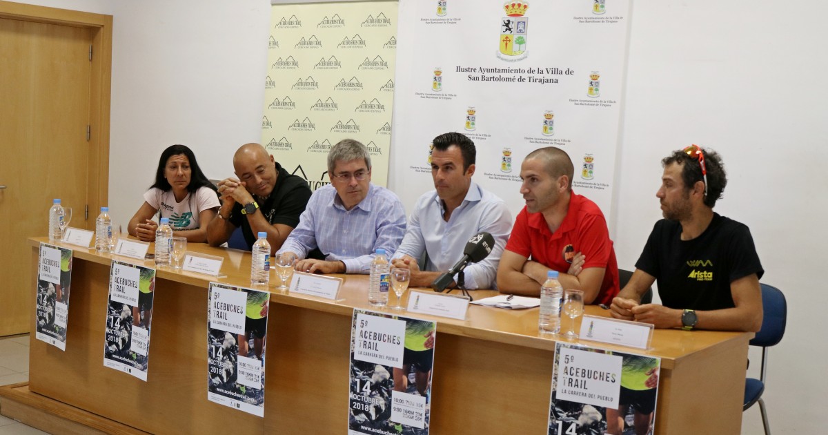 Mogán y San Bartolomé, territorio compartido por la 'Acebuches Trail' 2018