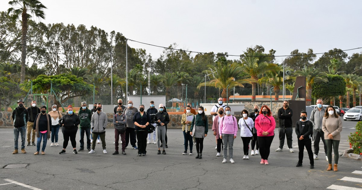 Arranca la primera fase del Plan de  Empleo de Mogán de 2022 con 29 participantes