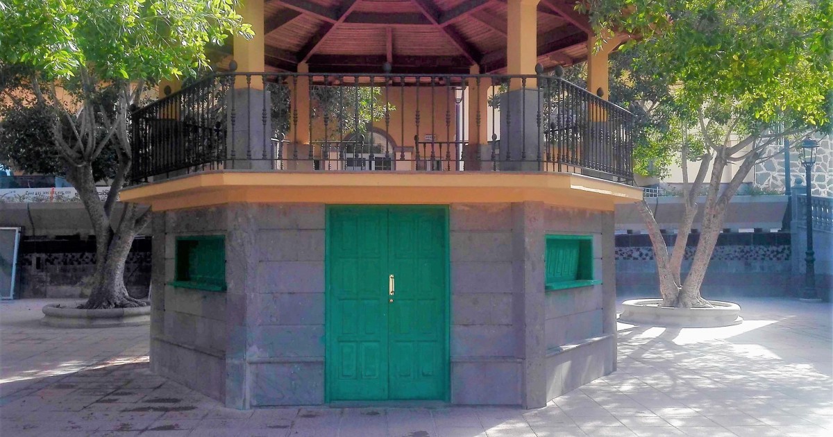 Mogán adjudica la obra de rehabilitación del kiosco del casco histórico