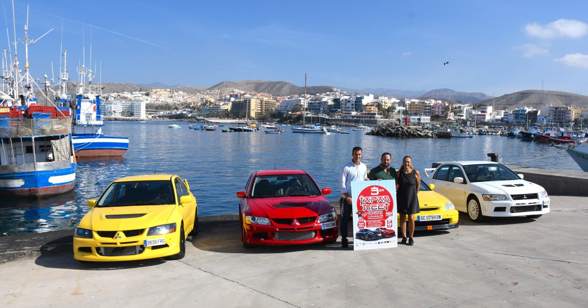 El III Encuentro Solidario de Coches Japoneses 'Japan Meet' se celebrará el 27 y 28 de octubre en Arguineguín