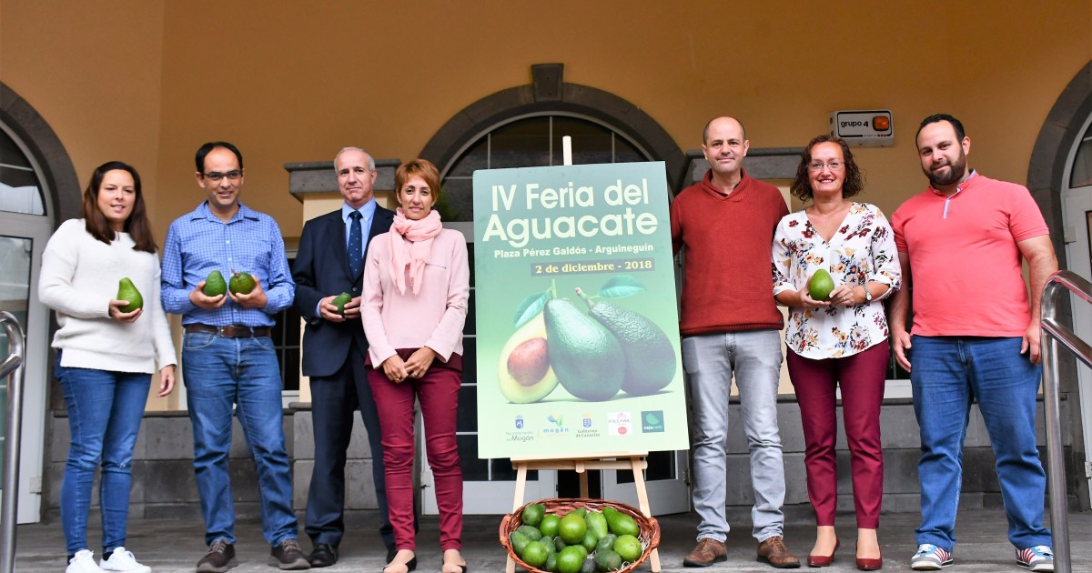 Arguineguín acogerá la IV Feria del Aguacate el 2 de diciembre