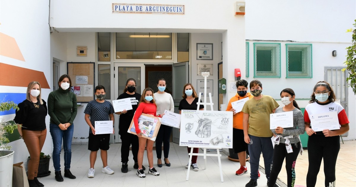 Mogán implica al alumnado en la campaña de prevención del absentismo escolar