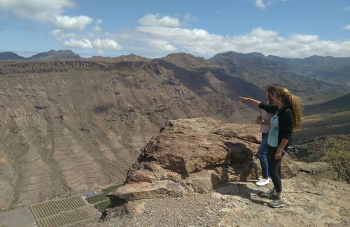 Visita a 'Lomo de Camellitas', recién declarado Bien de Interés Cultural (BIC)