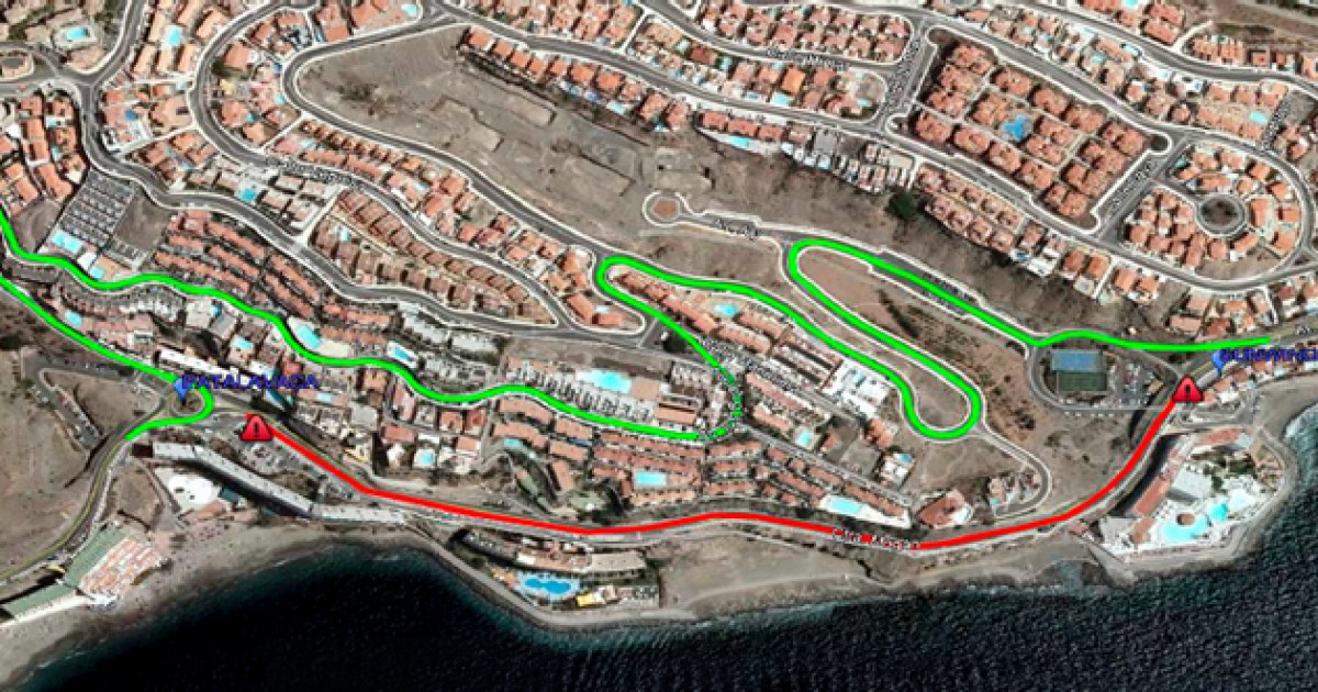Global habilita recorridos alternativos ante el cierre de la GC-500 entre Arguineguín y Patalavaca