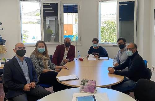 El Ayuntamiento firma el acta de recepción de la urbanización del Plan Parcial de Playa de Mogán