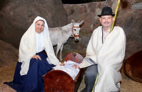 Alrededor de 2.500 personas visitaron en Navidad la 34ª edición del Belén Viviente Canario de Veneguera