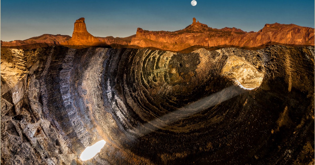 El Mocán acoge hasta el 15 de mayo la exposición Paisaje Cultural de Risco Caído y las Montañas Sagradas de Gran Canaria