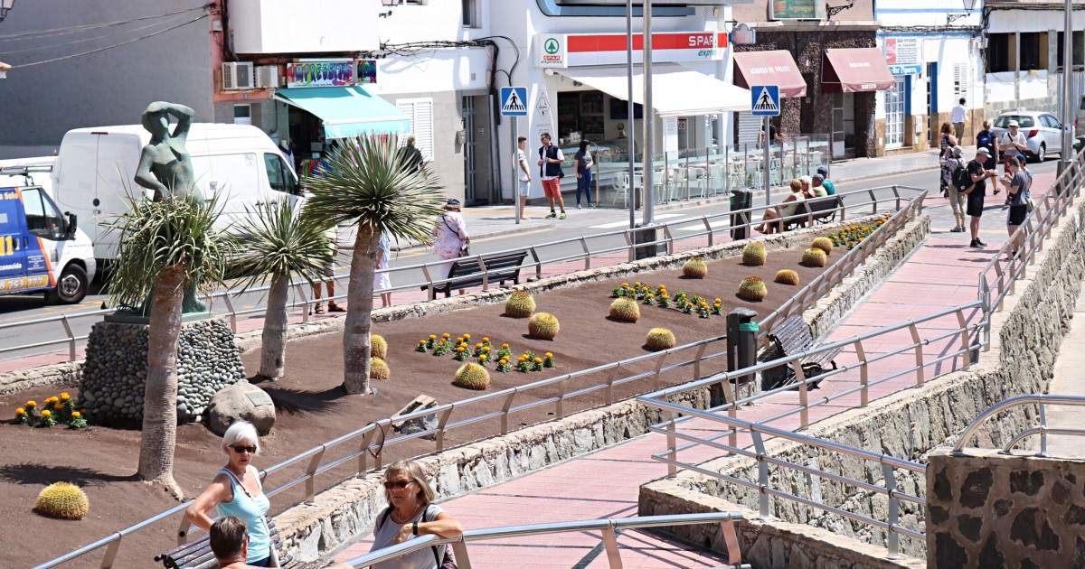 Mogán implanta un modelo de jardines sostenibles