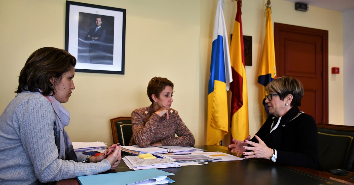 Mogán avala las propuestas de la patronal de la construcción para acabar con la escasez de vivienda pública