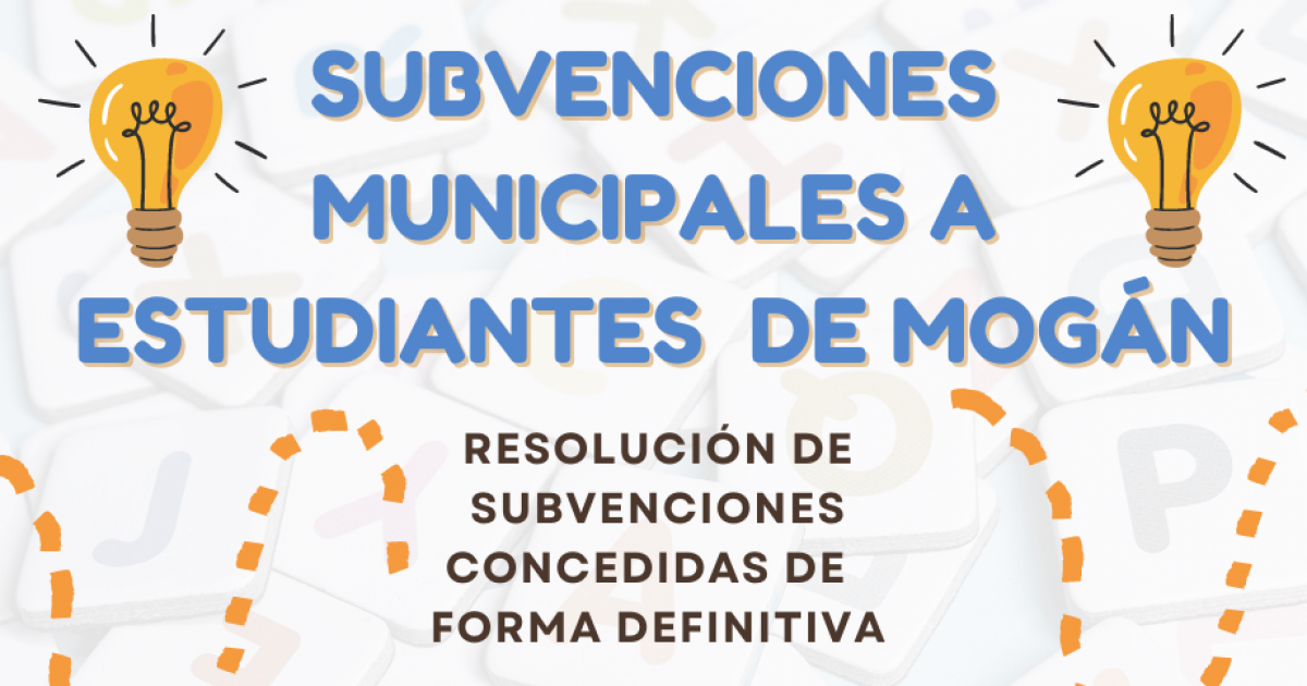 127 estudiantes de Mogán se benefician  de las subvenciones municipales