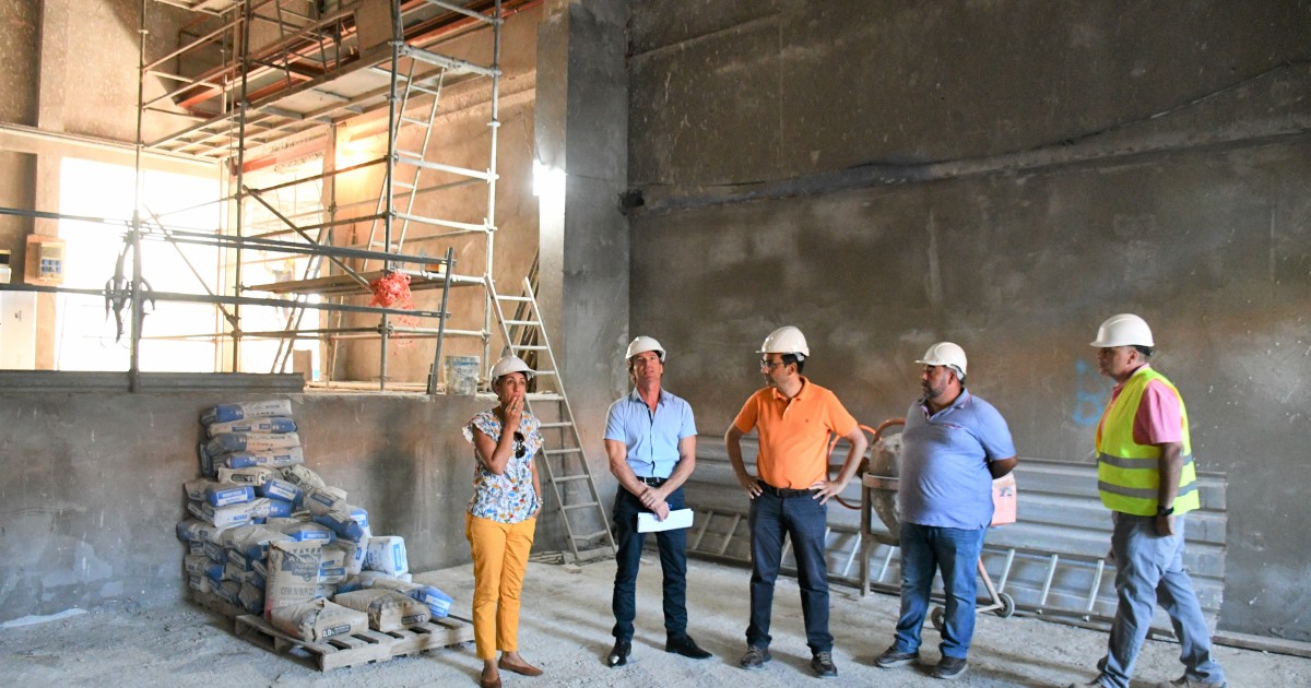 La obra de la Casa de la Cultura de Mogán avanza a buen ritmo