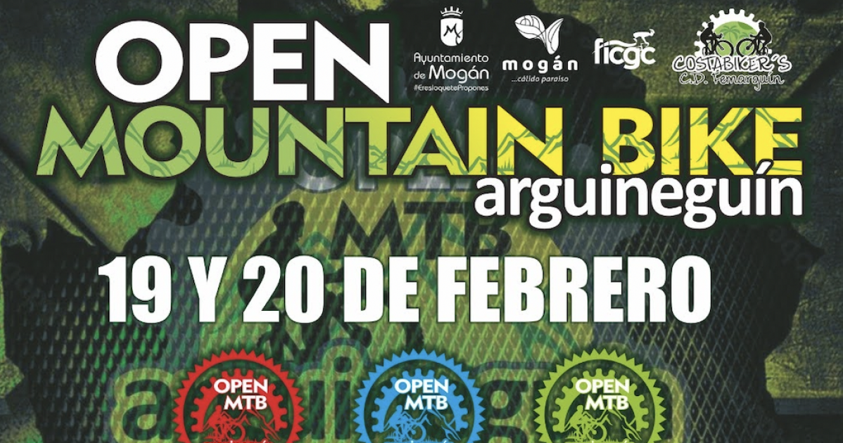 El Open Mountain Bike Arguineguín abre inscripciones el viernes 14 de enero