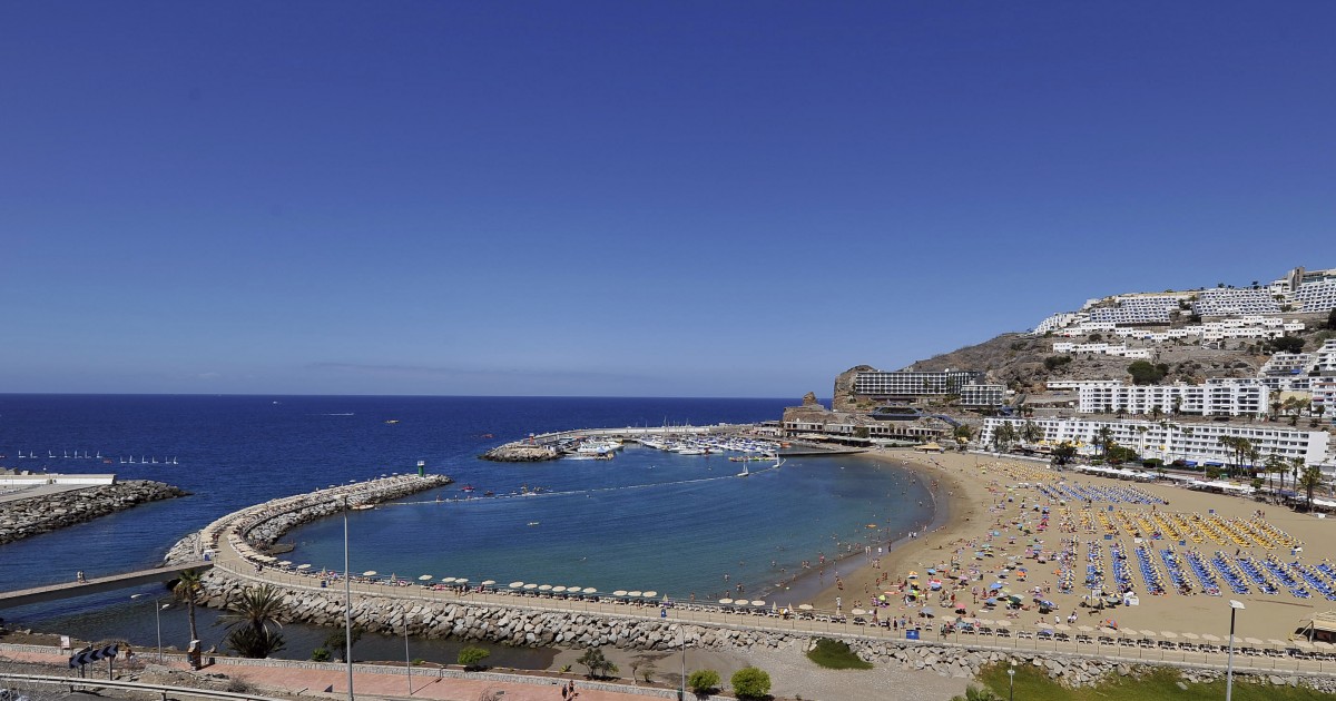 El Ayuntamiento de Mogán asume la gestión de la playa de Puerto Rico el día 24