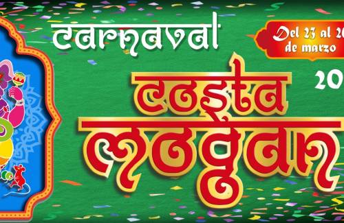 Todo listo para el Carnaval  Costa Mogán de la India