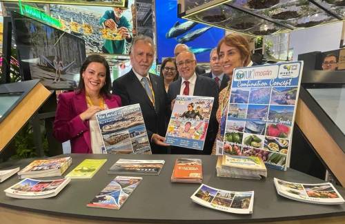 Mogán se exhibe en la  World Travel Market de Londres