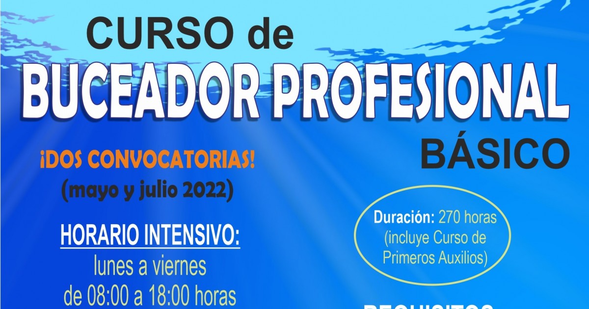 El Ayuntamiento de Mogán ofrece un curso gratuito de buceo profesional