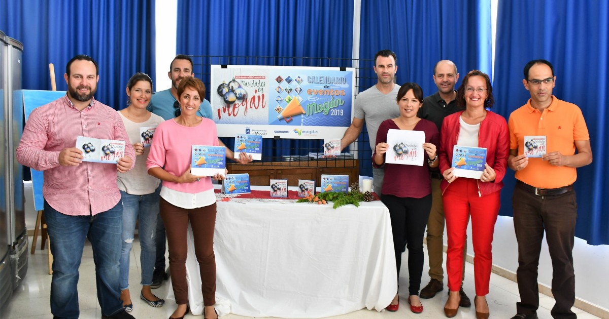 Mogán presenta el programa de Navidad y el calendario de eventos de 2019