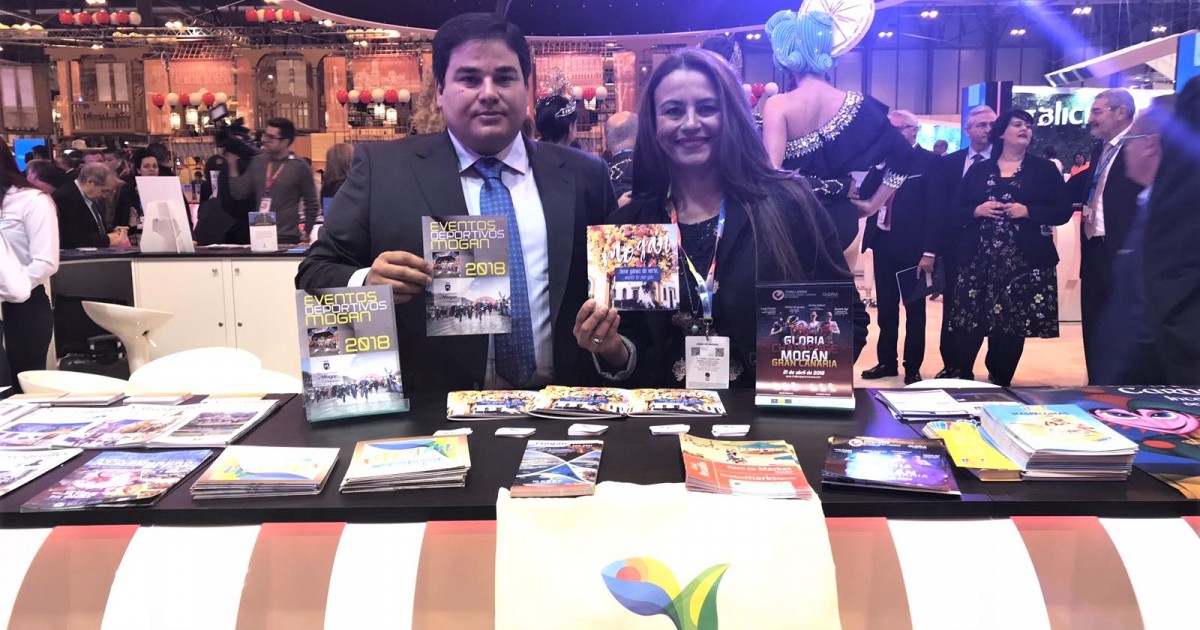 El Ayuntamiento de Mogán promociona en FITUR su calendario de eventos deportivos para el 2018
