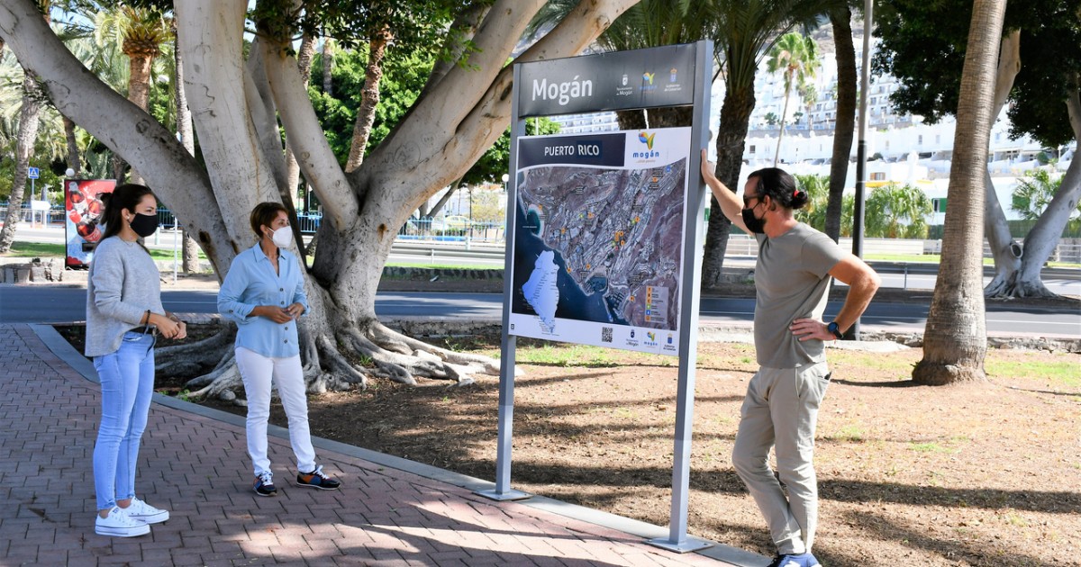 El Ayuntamiento de Mogán refuerza  la señalética turística
