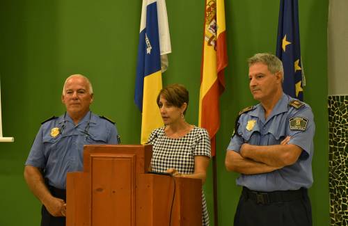 La alcaldesa de Mogán inaugura la 4ª Asamblea de la Asociación de Jefes de Policías Locales de Gran Canaria