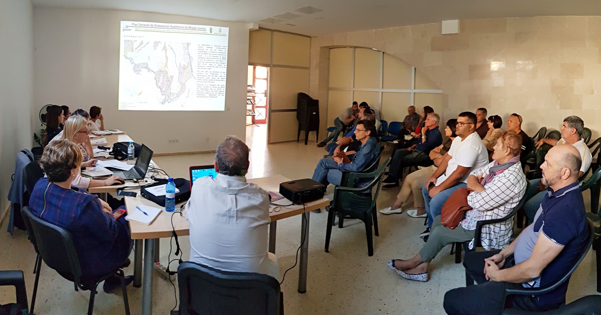 Mogán concluye las reuniones con sus residentes para presentar el Avance de su Plan General