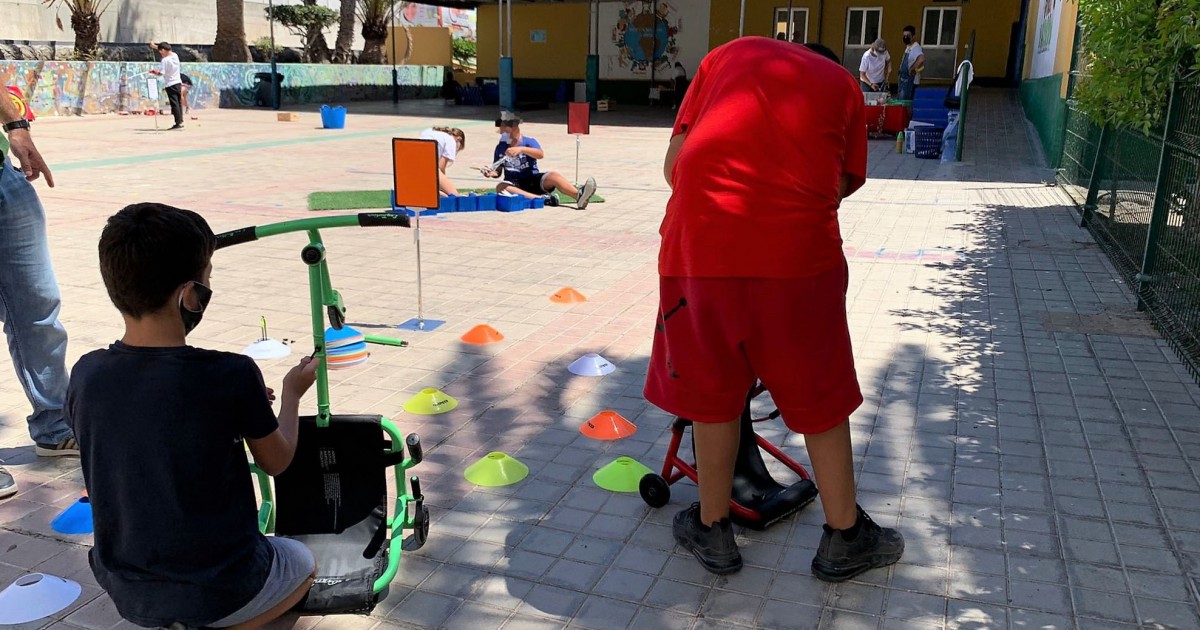 Alumnado de 4º de Primaria de Mogán participa en el sexto “Encuentro por los buenos tratos”