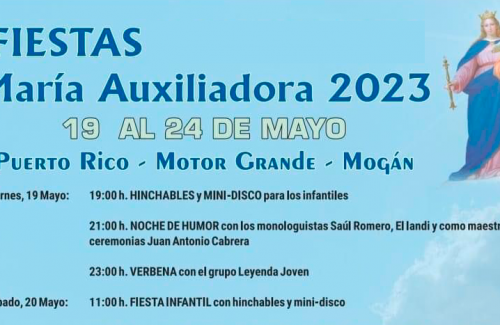 El 19 de mayo comienzan las Fiestas de María Auxiliadora en Motor Grande