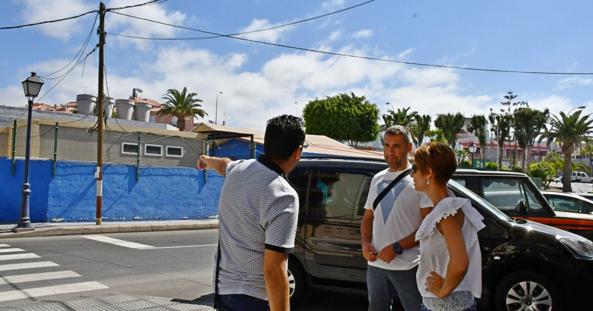 Comienzan las obras de soterramiento del cableado aéreo en Arguineguín