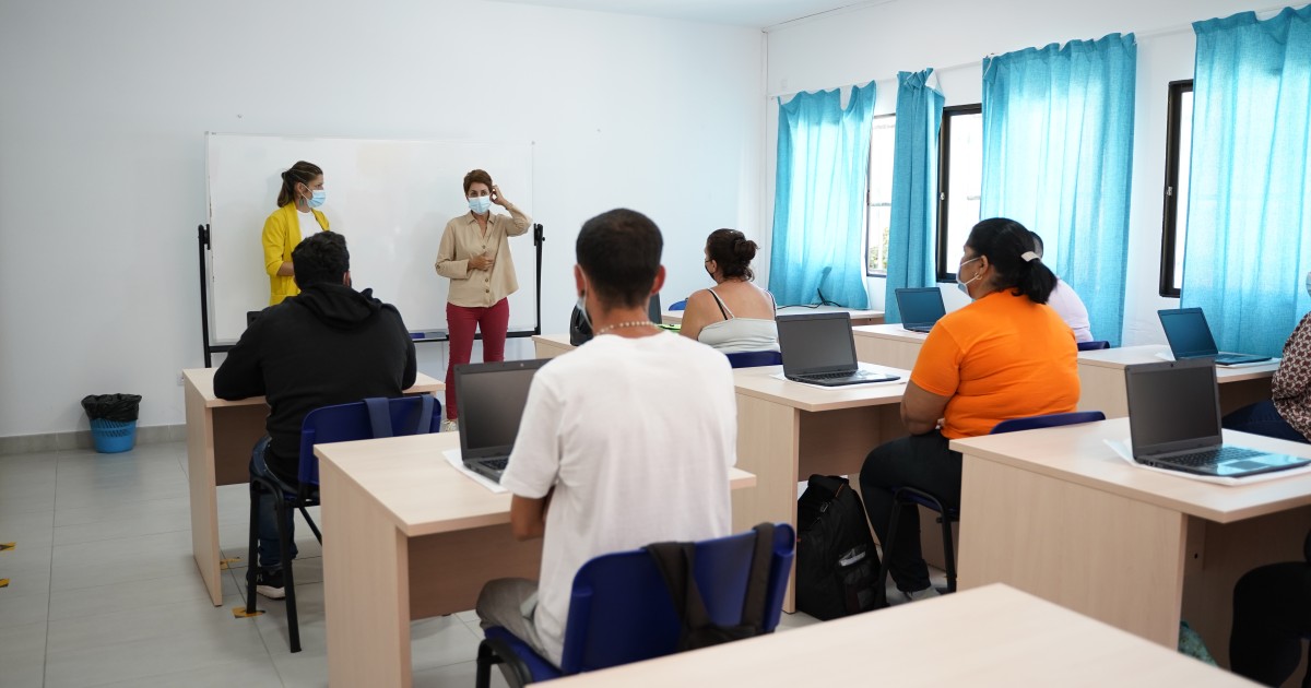 Mogán renueva equipamiento  y las instalaciones de los centros de formación municipal