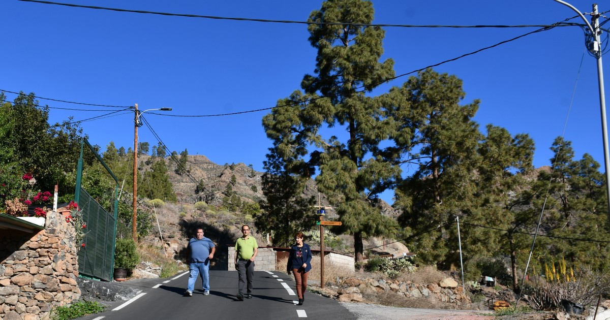 El Ayuntamiento instala alumbrado eficiente en Barranquillo Andrés y El Sao